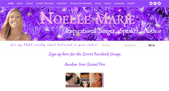 Desktop Screenshot of noellemarie.com